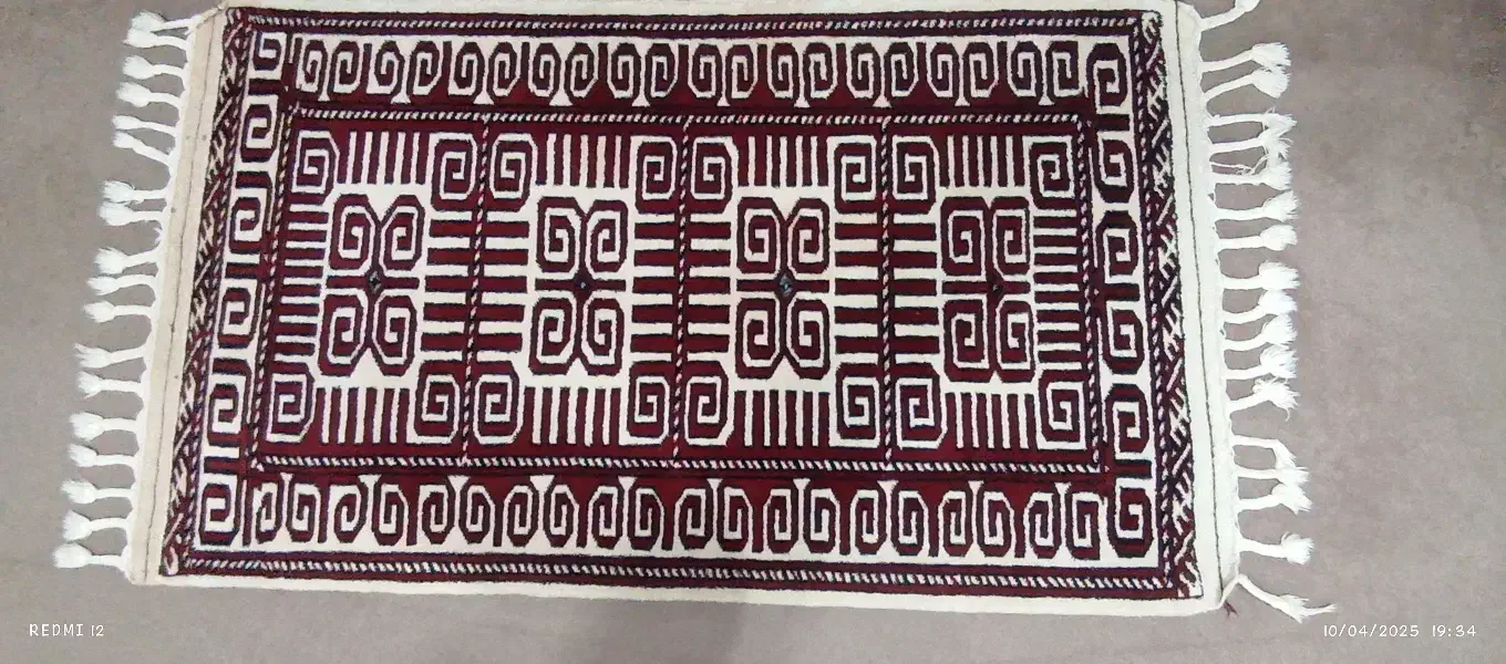 دستبافت ترکمن|فرش|ساری, |دیوار