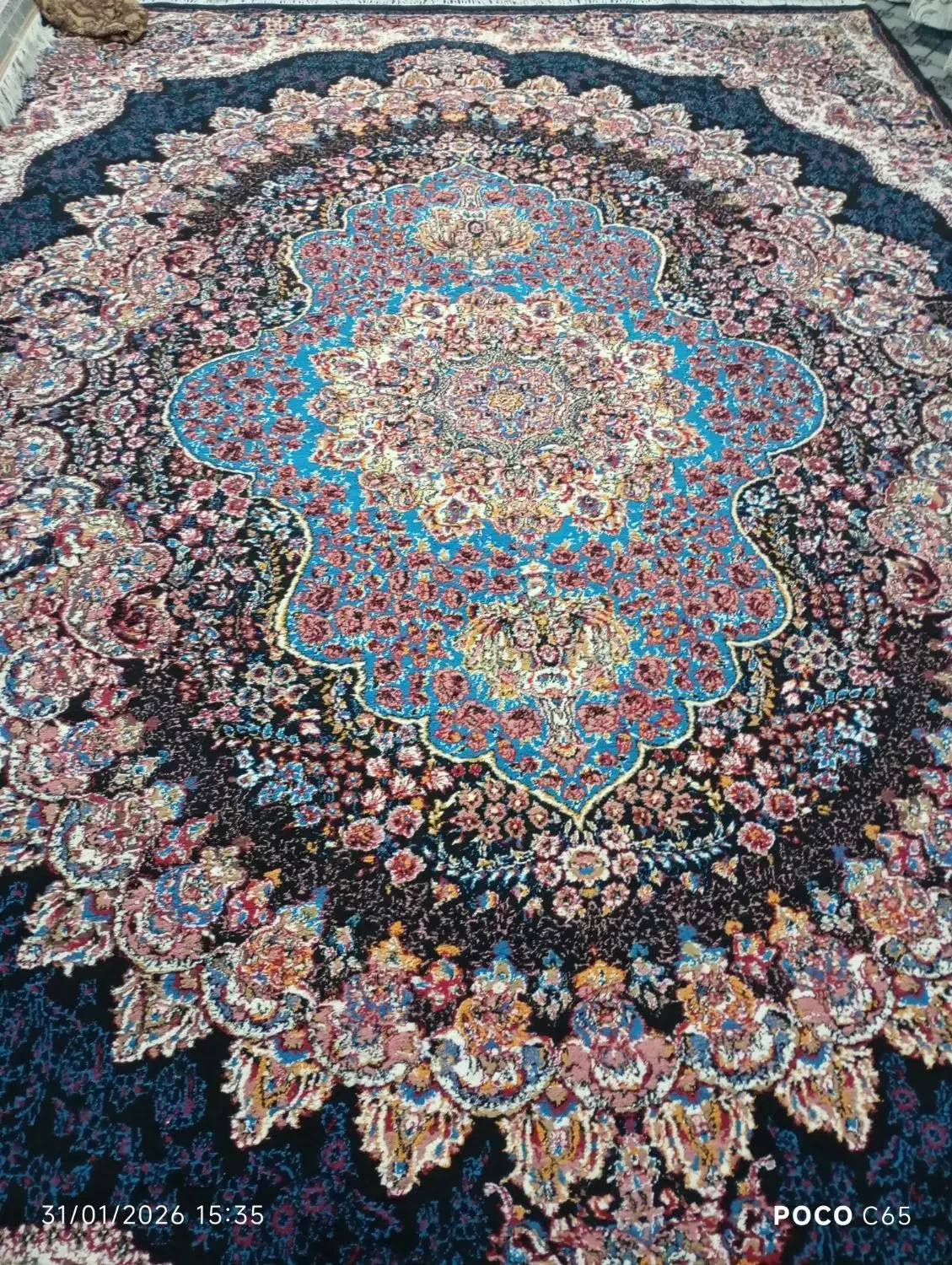 دو عدد (یک جفت)فرش 4*3 درحد نو|فرش|بجنورد, |دیوار