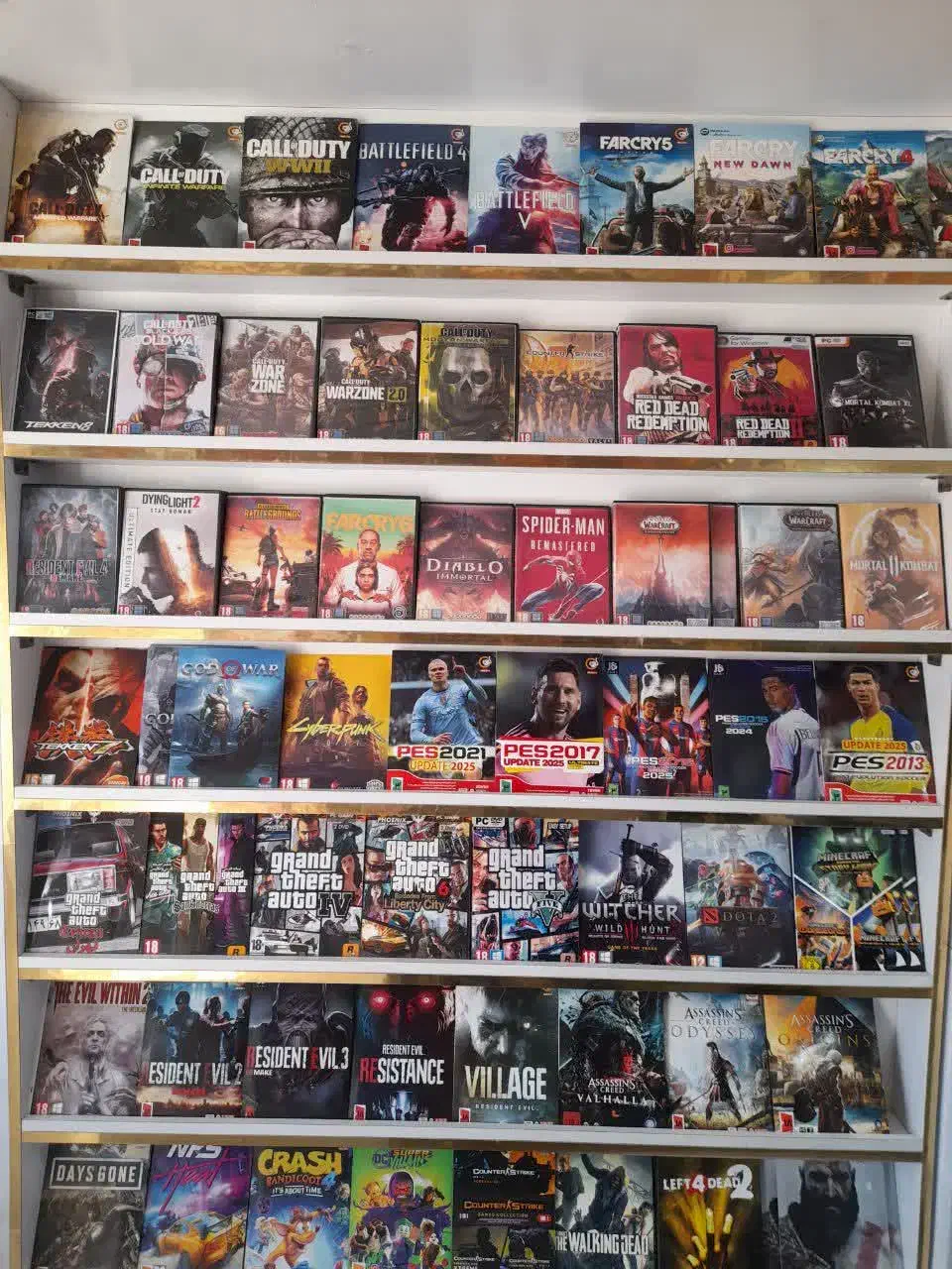 انواع بازی های سونی و ایکس باکس و کامپیوتر|کنسول، بازی ویدئویی و آنلاین|قم, شهرک امام حسن|دیوار