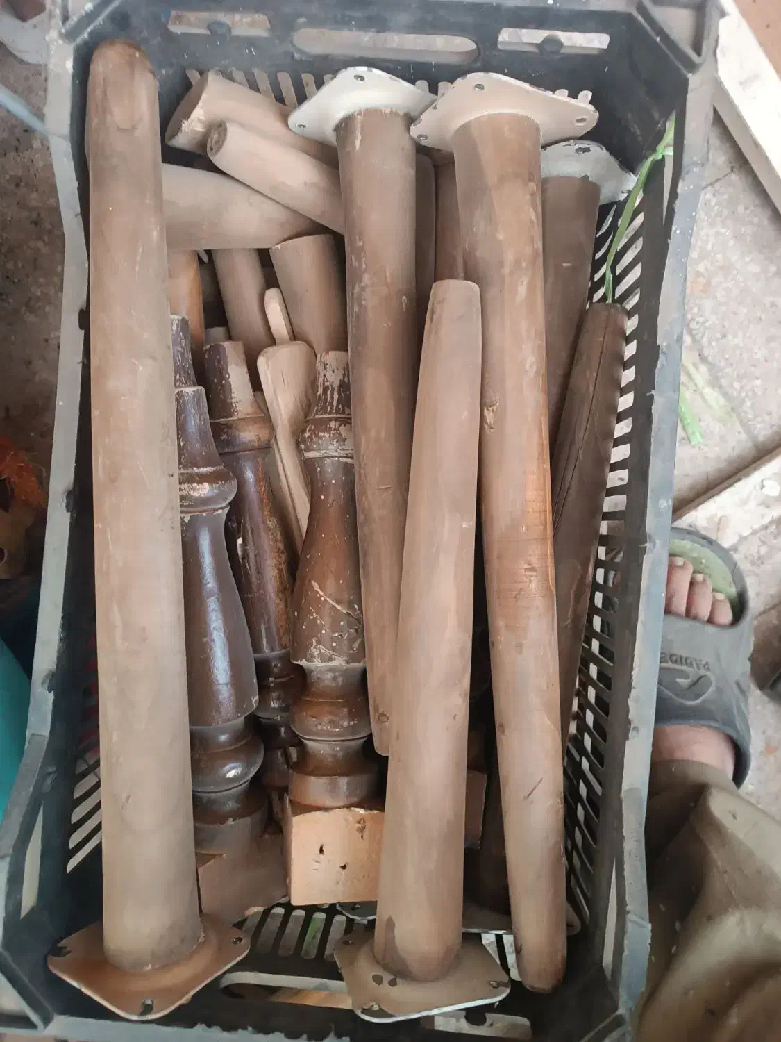 چوب گردو، پایه میز عسلی|مبلمان خانگی و میز عسلی|مشهد, شهرک ابوذر|دیوار