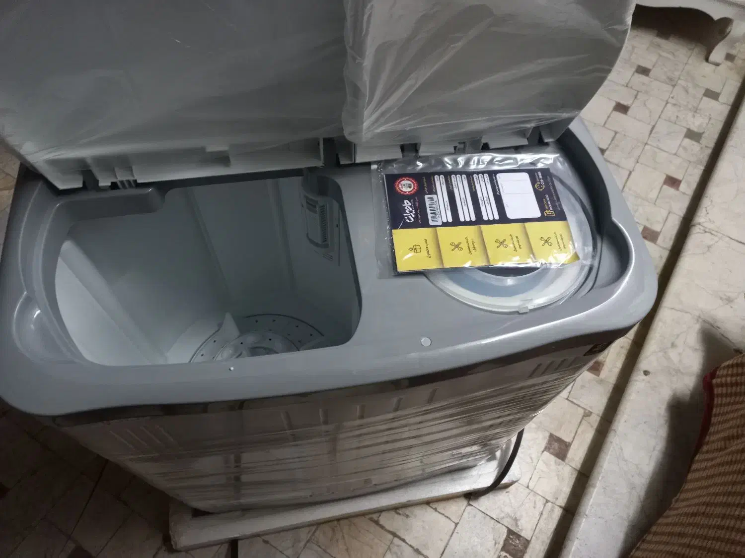 لباسشویی دوقلو فردولین باضمانت۱۰ساله|ماشین لباسشویی و خشککن لباس|قم, دروازه ری|دیوار