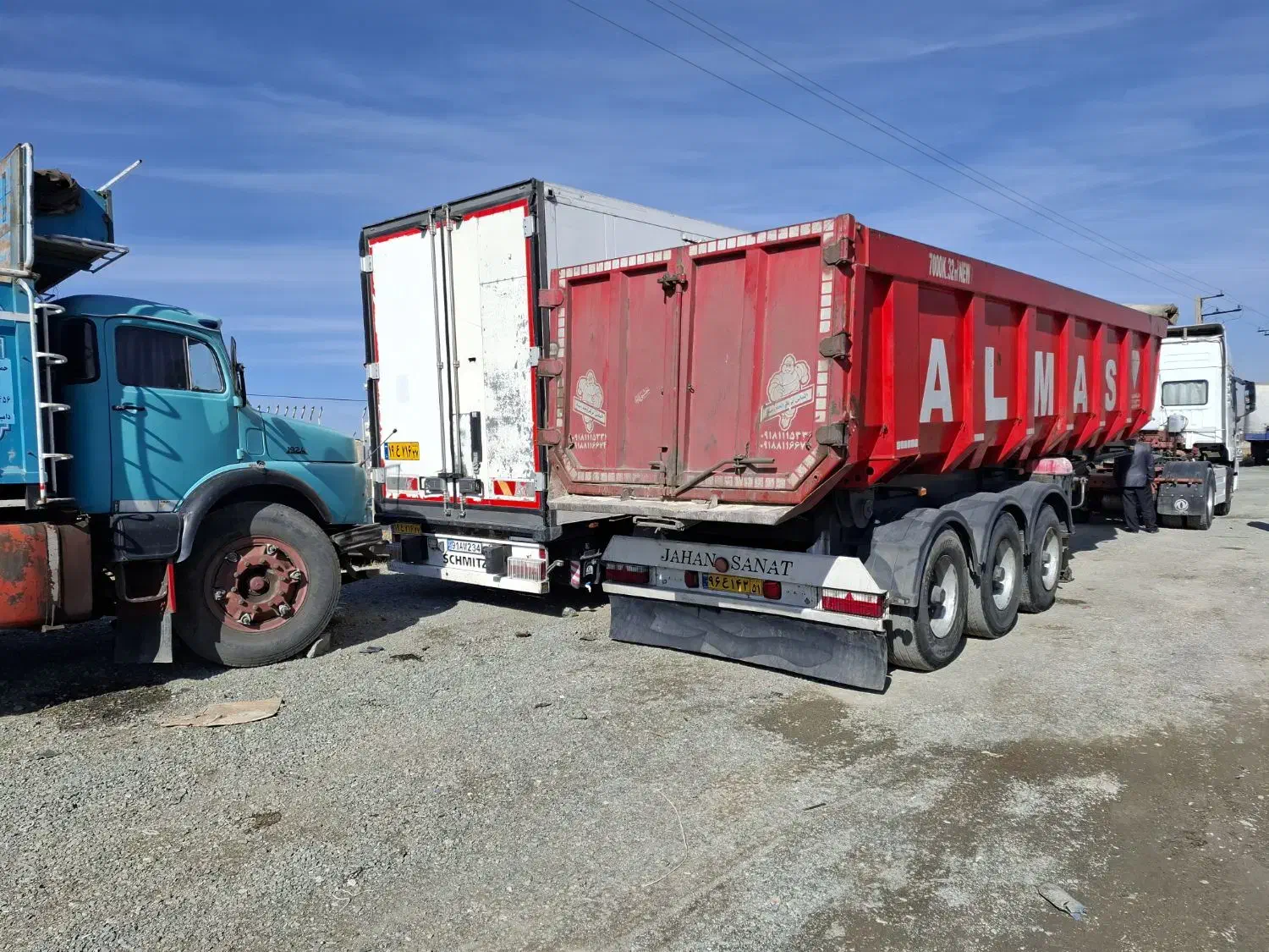 تریلر کمپرسی ۳محور|خودرو سنگین|کرمانشاه, |دیوار