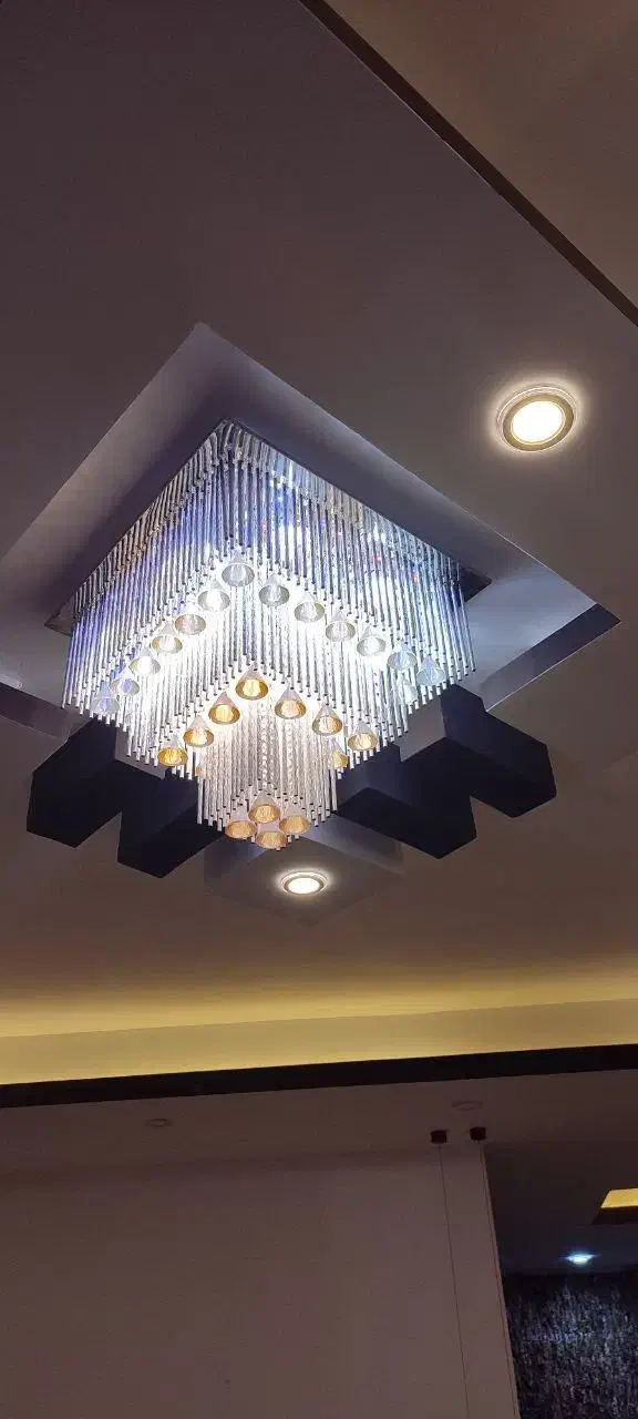 لوستر|لوستر و چراغ آویز|آستانه اشرفیه, |دیوار