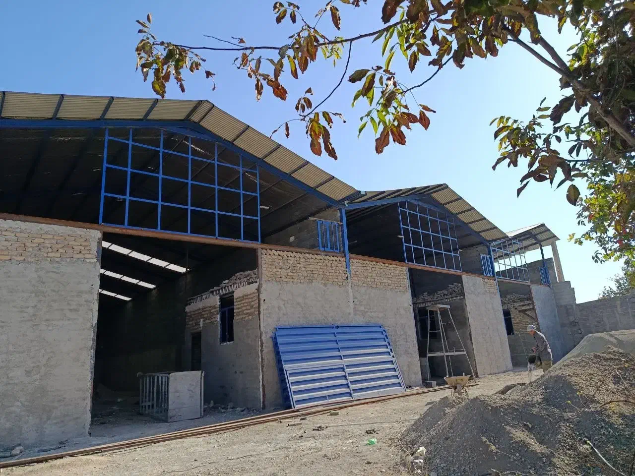 اجرای خرپا نما لمبه سقف سوله آلاچیق|خدمات پیشه و مهارت|پاکدشت, پاکدشت (مامازند)|دیوار