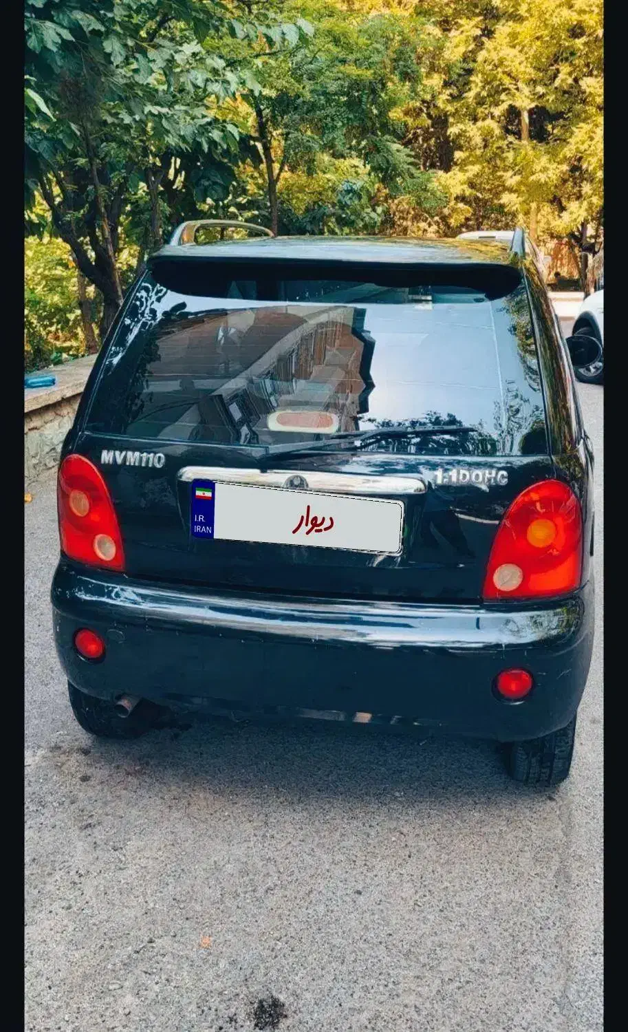 ام وی ام 110 دنده ای چهار سیلندر مدل 1394|خودرو سواری و وانت|شهرکرد, |دیوار