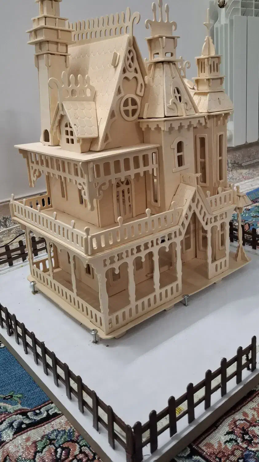 ماکت چوبی خانه|مجسمه، تندیس، ماکت|تهران, چوب تراش|دیوار