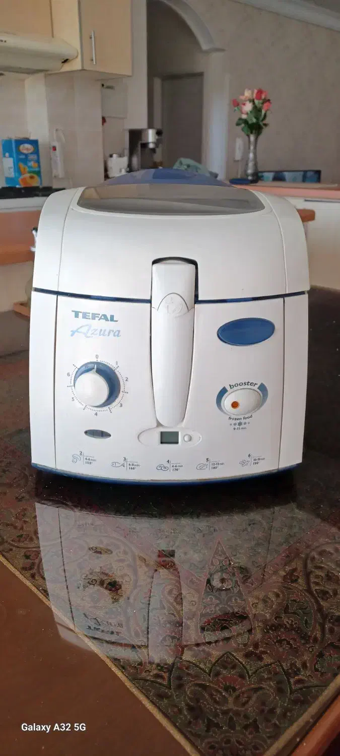 سرخ کن تفال روغنی در حد نو|اجاق گاز و لوازم برقی پختوپز|پرند, فاز ۲|دیوار