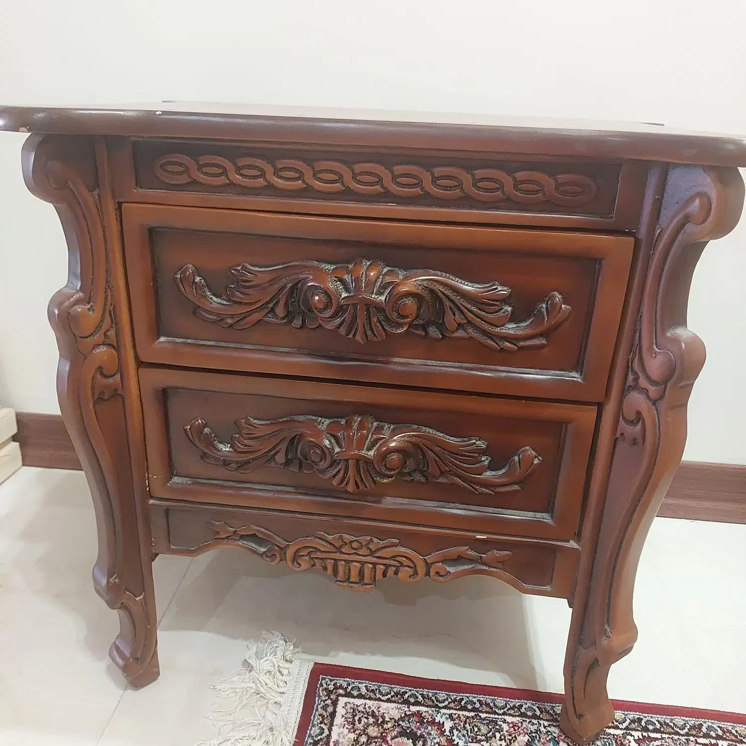 پاتختی چوب راش|تخت و سرویس خواب|کرج, شاهینویلا|دیوار