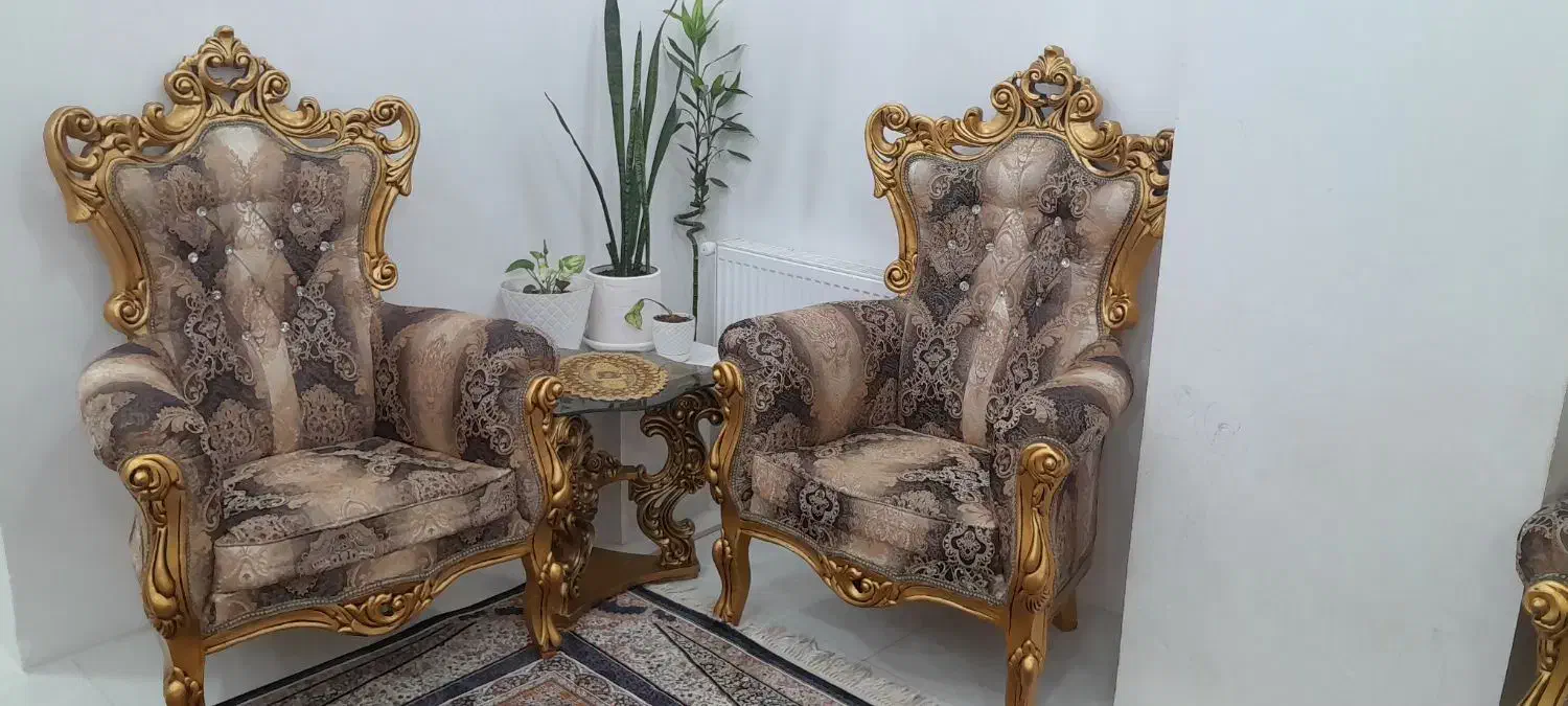 مبل سلطنتی|مبلمان خانگی و میز عسلی|اسلامشهر, شهرک مهدیه|دیوار
