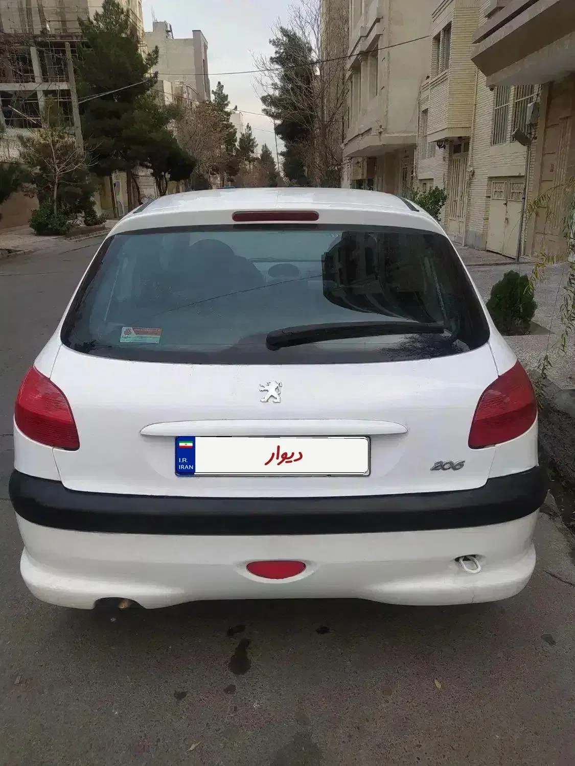 ۲۰۶مدل ۸۹ در حد و تمیز تیپ ۲|خودرو سواری و وانت|مشهد, جاهد شهر|دیوار