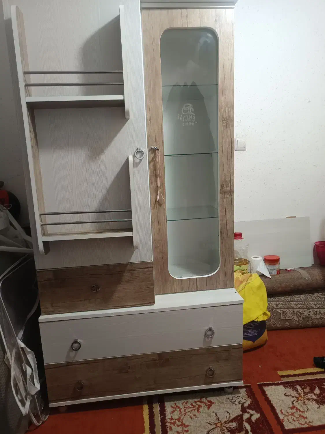 کمد و تخت کودک و نوجوان|تخت و سرویس خواب|اندیشه, اندیشه فاز ۱|دیوار