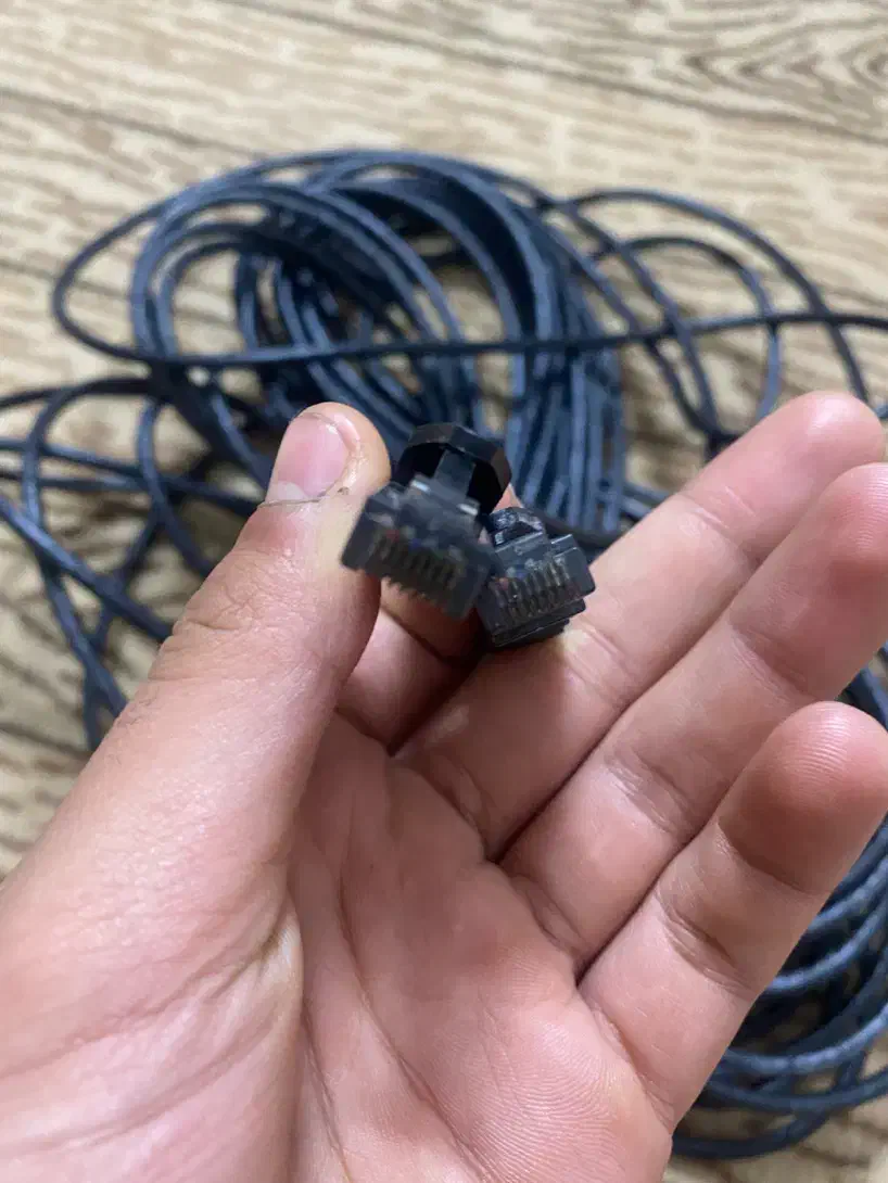 کابل lan بلدن بیست متری نو نو cat 6|مودم و تجهیزات شبکه|بندر گناوه, |دیوار