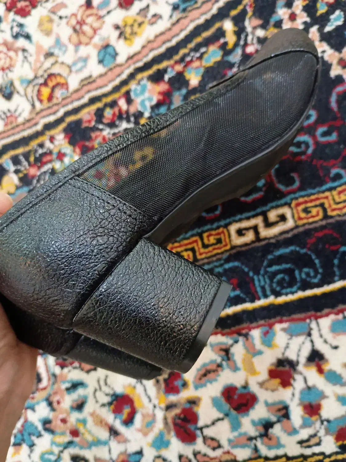 کفش مجلسی سایز 39 پاشنه 5سانت جنس ترک|کیف، کفش، کمربند|شوشتر, |دیوار