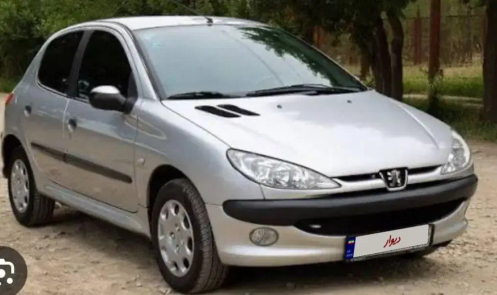 پژو 206 نقره ای تیپ 2|خودرو سواری و وانت|بروجن, |دیوار