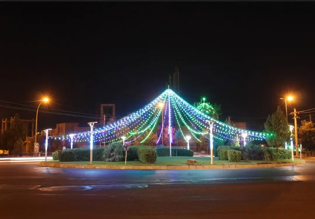 ریسه لامپ|ریسه و چراغ تزئینی|شاهینشهر, سعدی شمالی|دیوار