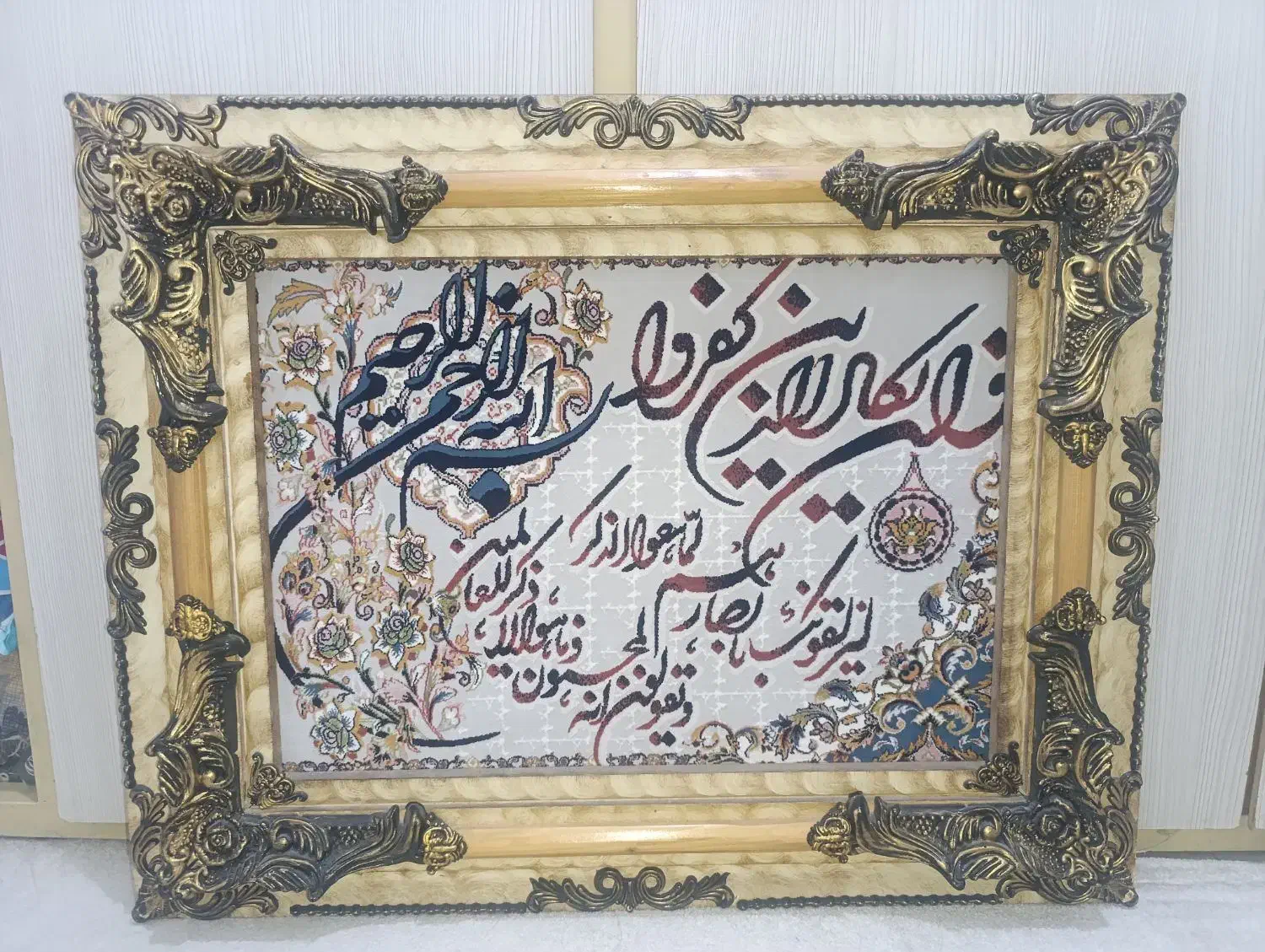 تابلو فرش چوبی|تابلو فرش|قرچک, زیبا شهر|دیوار