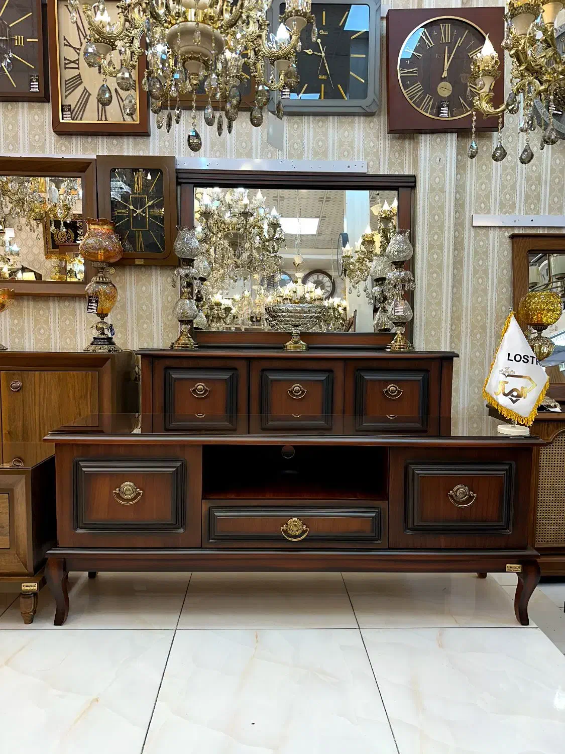 ست اینه کنسول میزتلوزیون جاکفشی مدل ارغوان|بوفه، ویترین، کنسول|کرج, حصارک پایین|دیوار