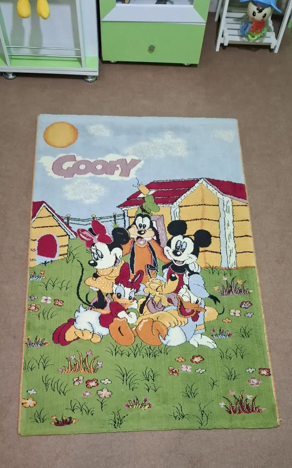 فرش اتاق کودک|فرش|قم, نخودی|دیوار