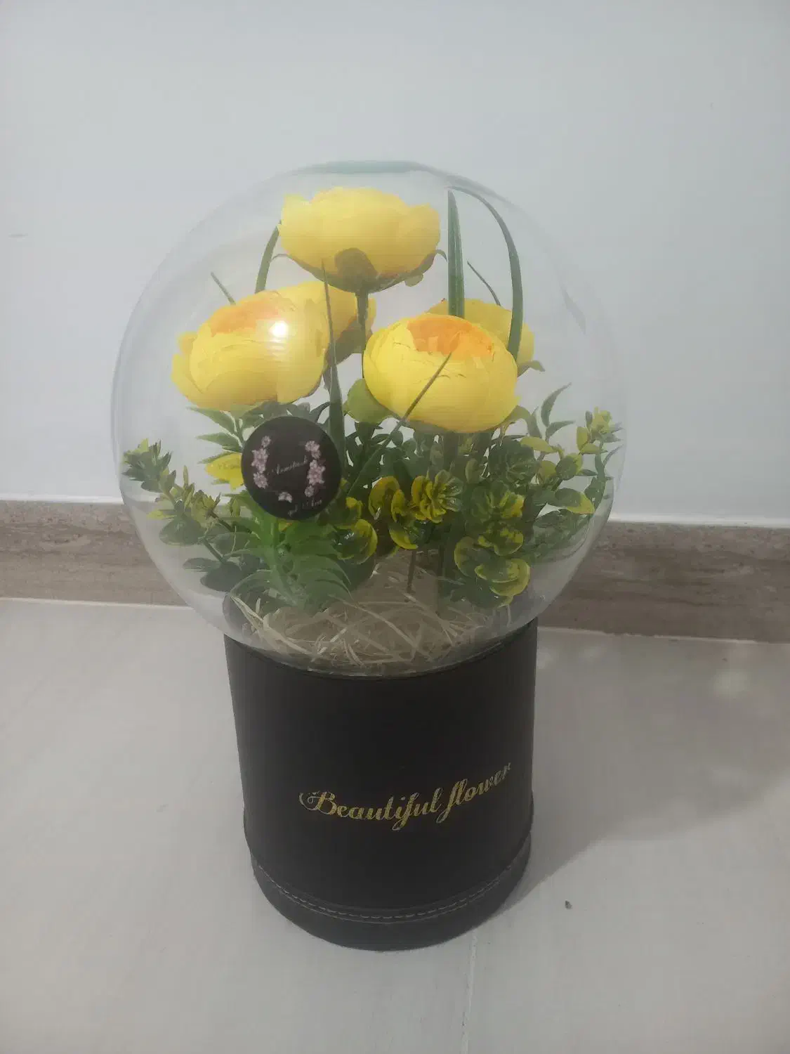گل حباب شیشه ای|گل مصنوعی|یاسوج, |دیوار