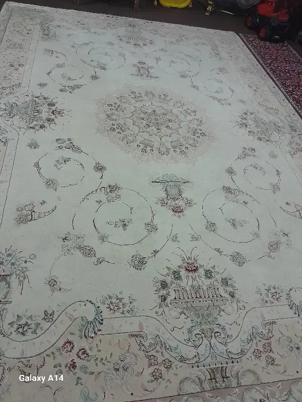 دوتخته فرش ۹متری کارکرده سالم|فرش|خاوران, |دیوار