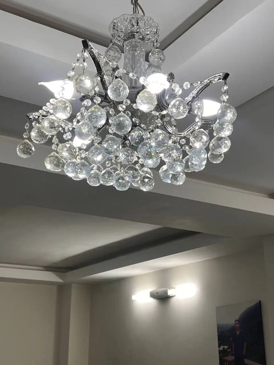 لوستر شیک|لوستر و چراغ آویز|قزوین, |دیوار