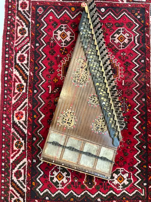 عود و قانون قدیمی منصور دقیق|سازهای سنتی|تهران, اقدسیه|دیوار