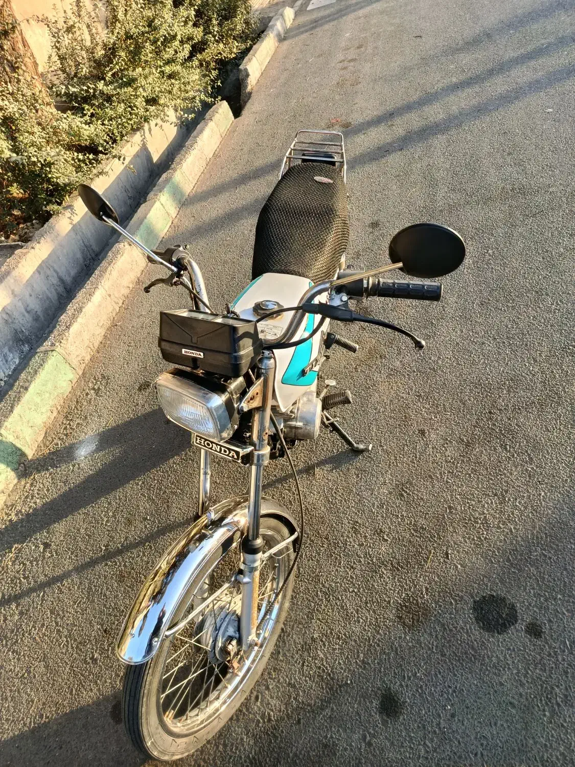 موتور هندا ۱۲۵ مزایده پلاک ملی تمیز|موتورسیکلت|کرج, چهارصد دستگاه|دیوار