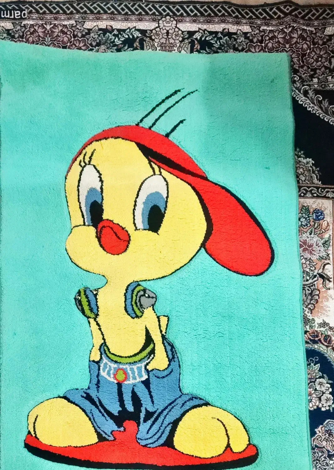 فرش جوجه اردک زشت|فرش|لنگرود, |دیوار