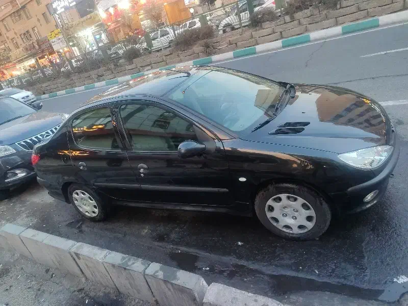 206اس دی مدل 95 مشکی|خودرو سواری و وانت|تهران, شاهین|دیوار