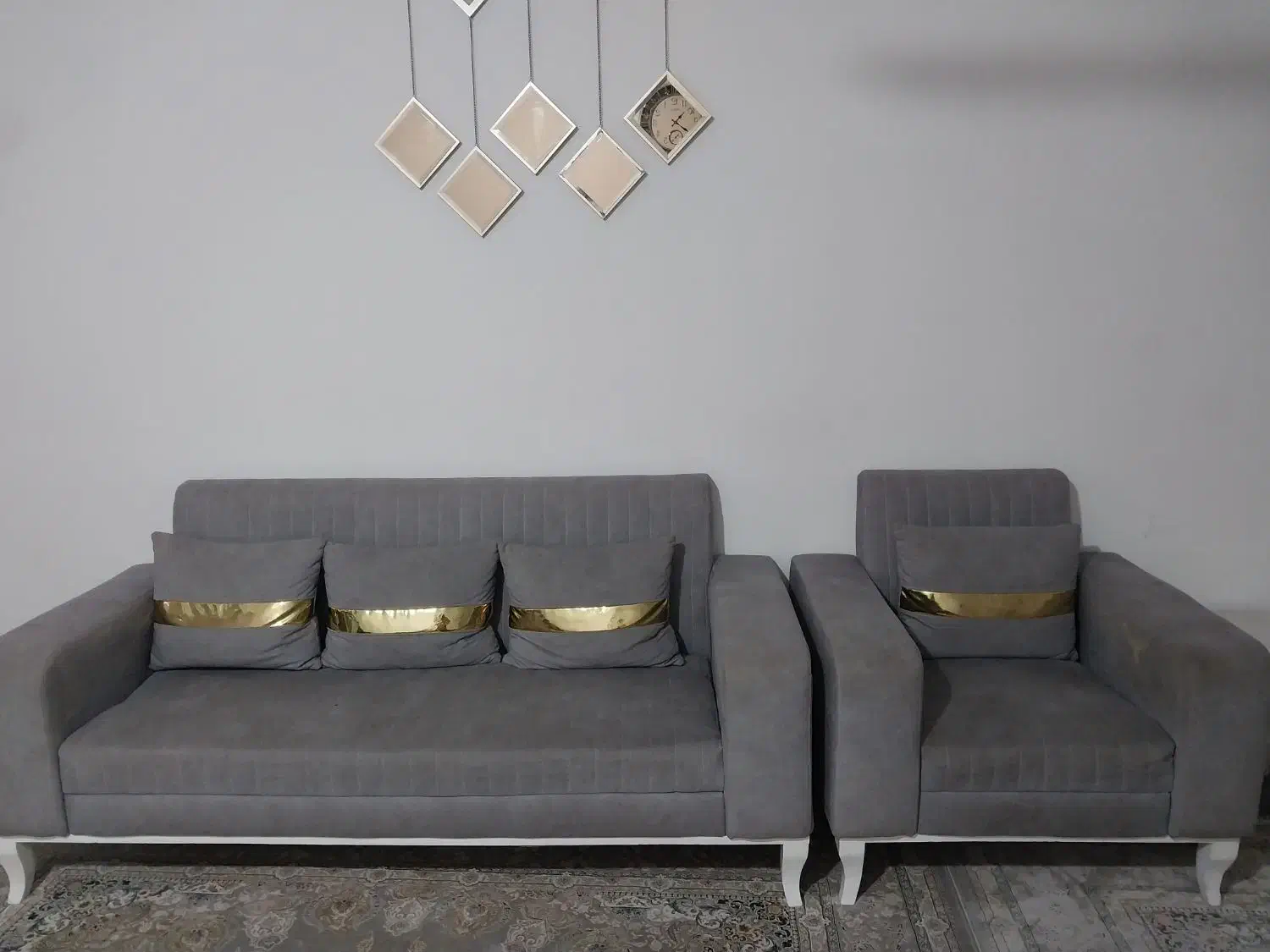 مبل|مبلمان خانگی و میز عسلی|مینودشت, |دیوار