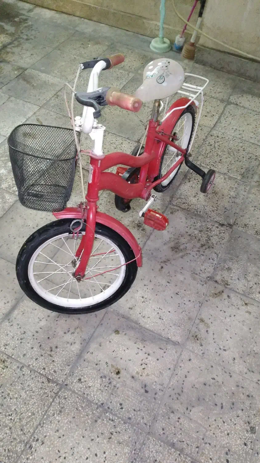 دوچرخه دخترانه سایز ۱۶|دوچرخه، اسکیت، اسکوتر|باقرشهر, |دیوار