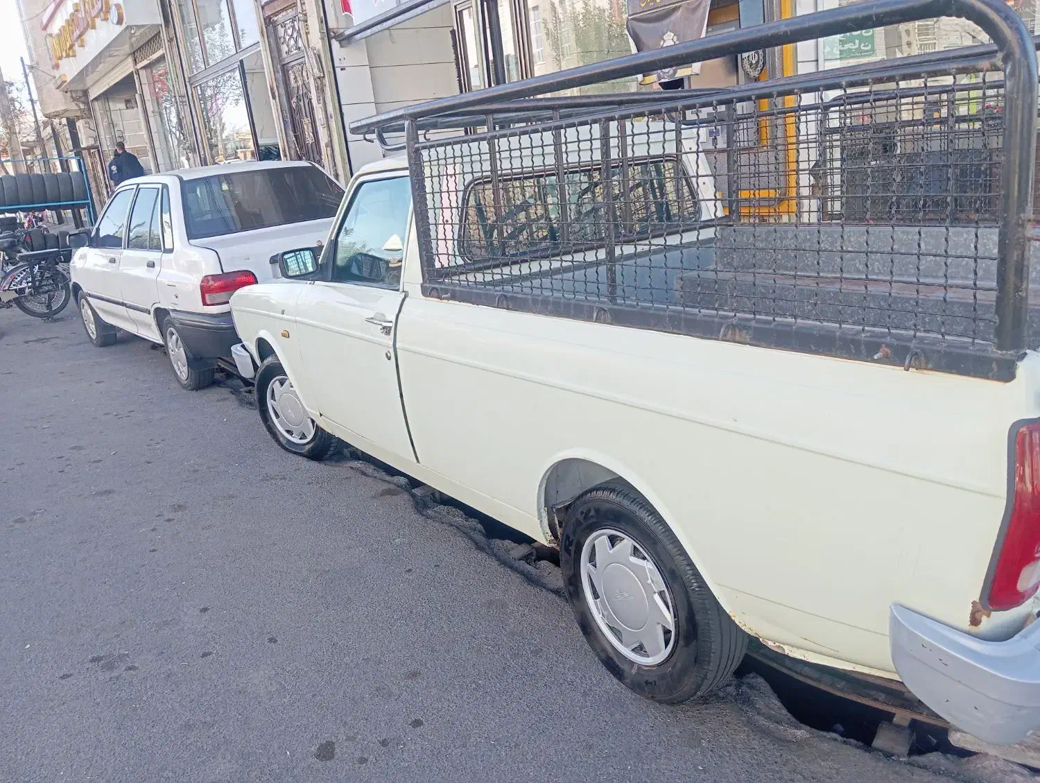 پیکان وانت۹۳ بیرنگ شاسی پلمپ|خودرو سواری و وانت|زنجان, |دیوار