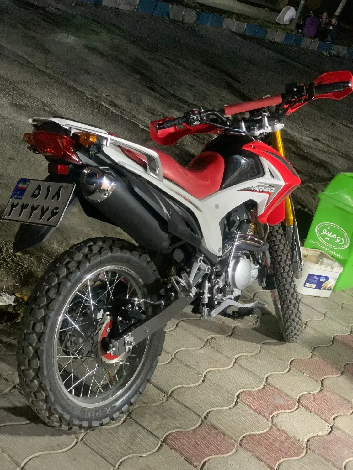 تریل پرواز|موتورسیکلت|کنگاور, |دیوار