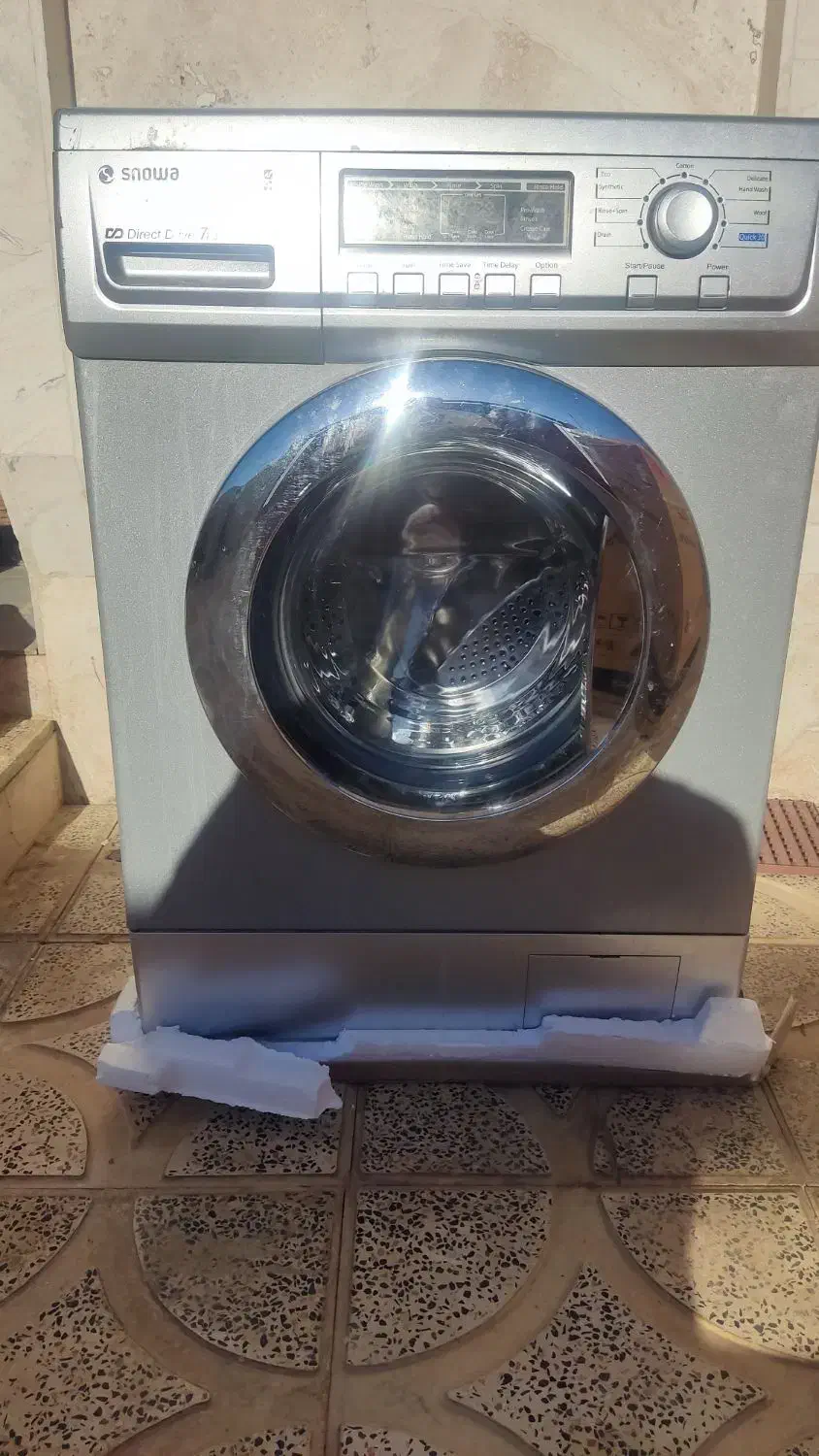 فروش ماشین لباسشویی 7 کیلویی اسنوا|ماشین لباسشویی و خشک‌کن لباس|یاسوج, |دیوار