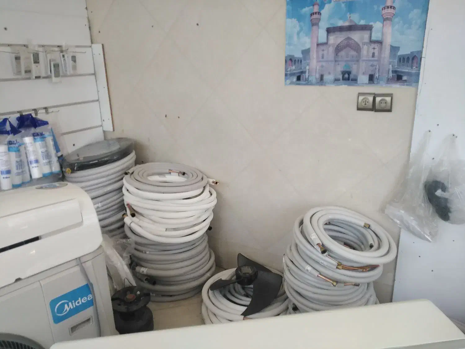 کولرگازی لوله مسی کولر گازی|کولر گازی و فن‌کوئل|قم, نوبهار|دیوار