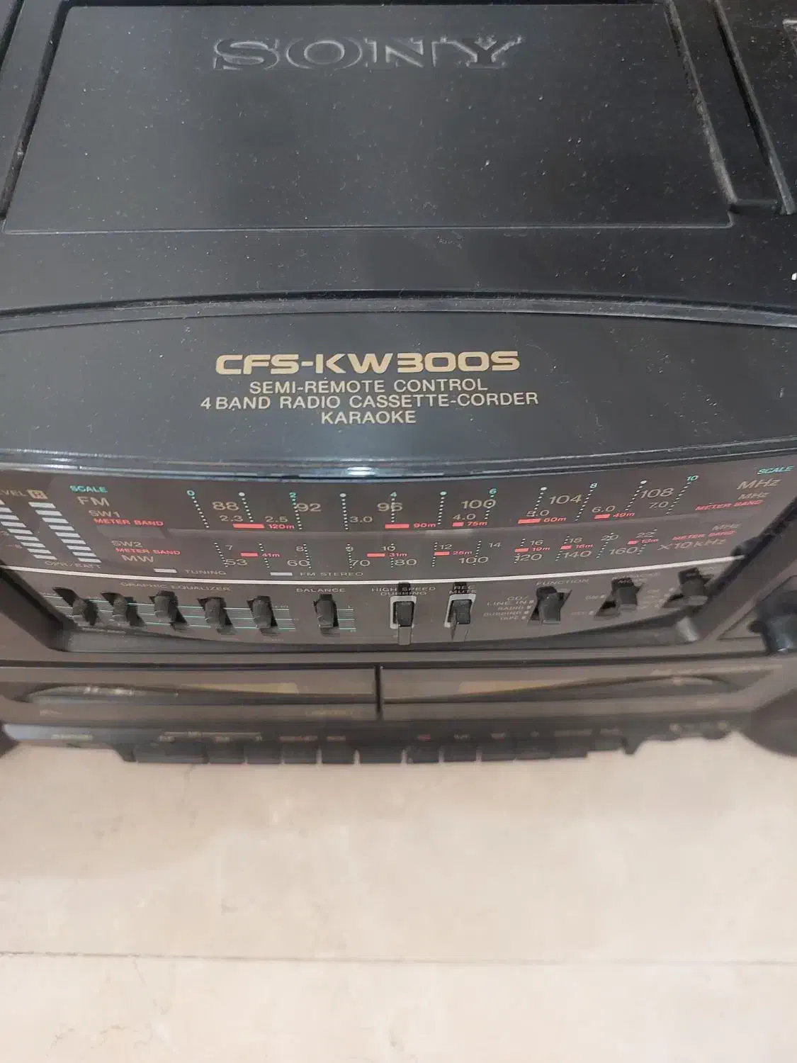 ضبط و باند سونی ، رادیو سونی ، کلکسیونی سالمه سالم|کلکسیون اشیاء عتیقه|تهران, چیذر|دیوار