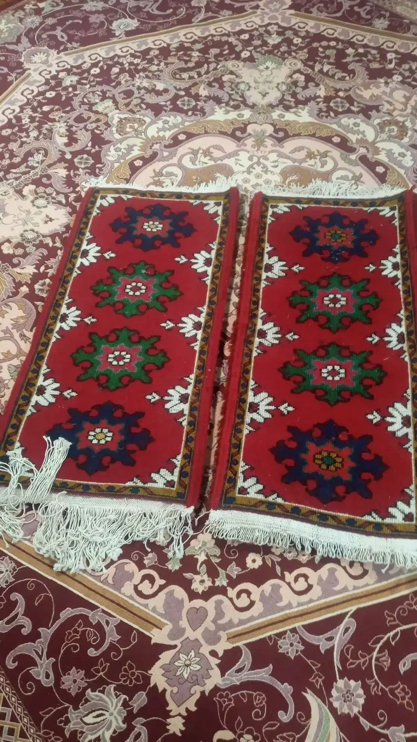 فرش طبیعی  جفت ۶۰۰۰۰۰۰ میلون تومان|فرش|اهر, |دیوار