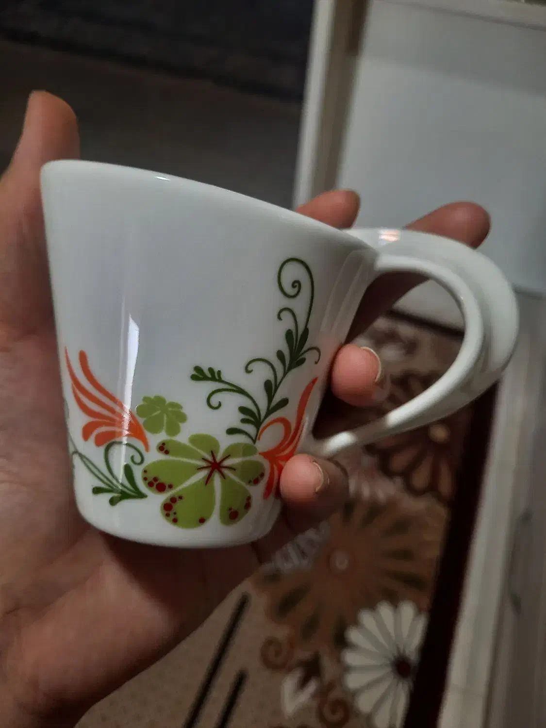 فنجان نعلبکی چینی|ظروف سرو و پذیرایی|جویبار, |دیوار