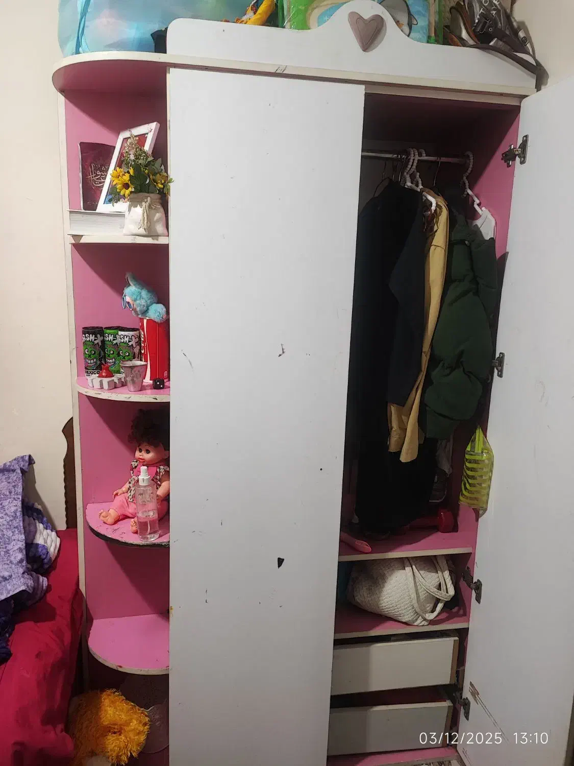 فروش تخت یکنفره با کمد لباس و میز مطالعه ام دی آف|تخت و سرویس خواب|ساری, |دیوار