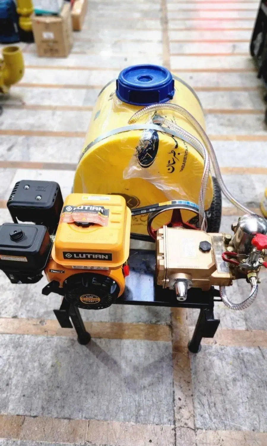 سمپاش فرغونی اوتین 7.5 اسب با پمپ 55 بار اصلی|ماشینآلات صنعتی|تهران, شهید رجایی|دیوار