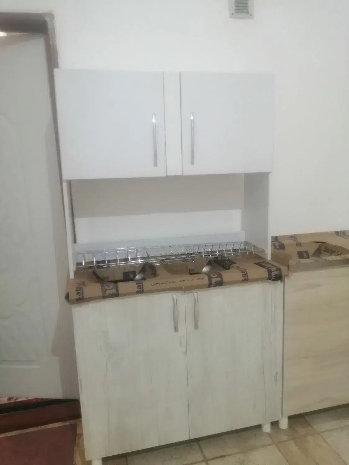 ابچک با سینگ ظرفشویی|آب‌چکان و نظم‌دهنده ظروف|کرمان, |دیوار