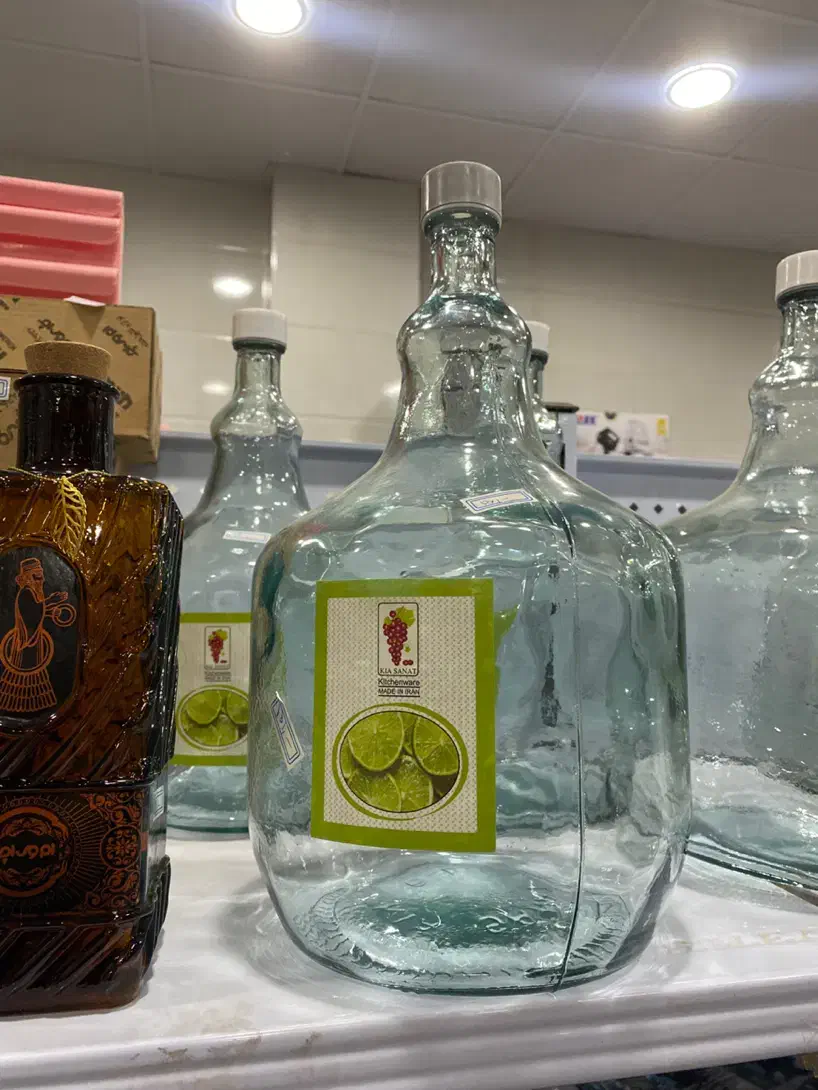 انواع بطری شیشه ای|ظروف نگهدارنده، پلاستیکی، یک‌بارمصرف|جیرفت, |دیوار