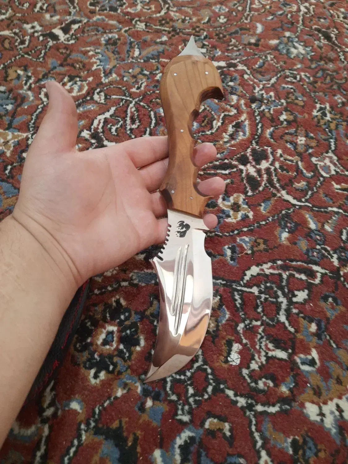 کارد شکاری|کلکسیون اشیاء عتیقه|ساوه, |دیوار