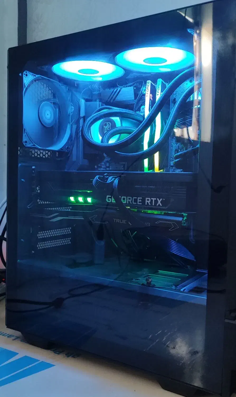 کیس گیمینگ عالی قدرتی قوی همچی تمام|رایانه رومیزی|قشم, |دیوار