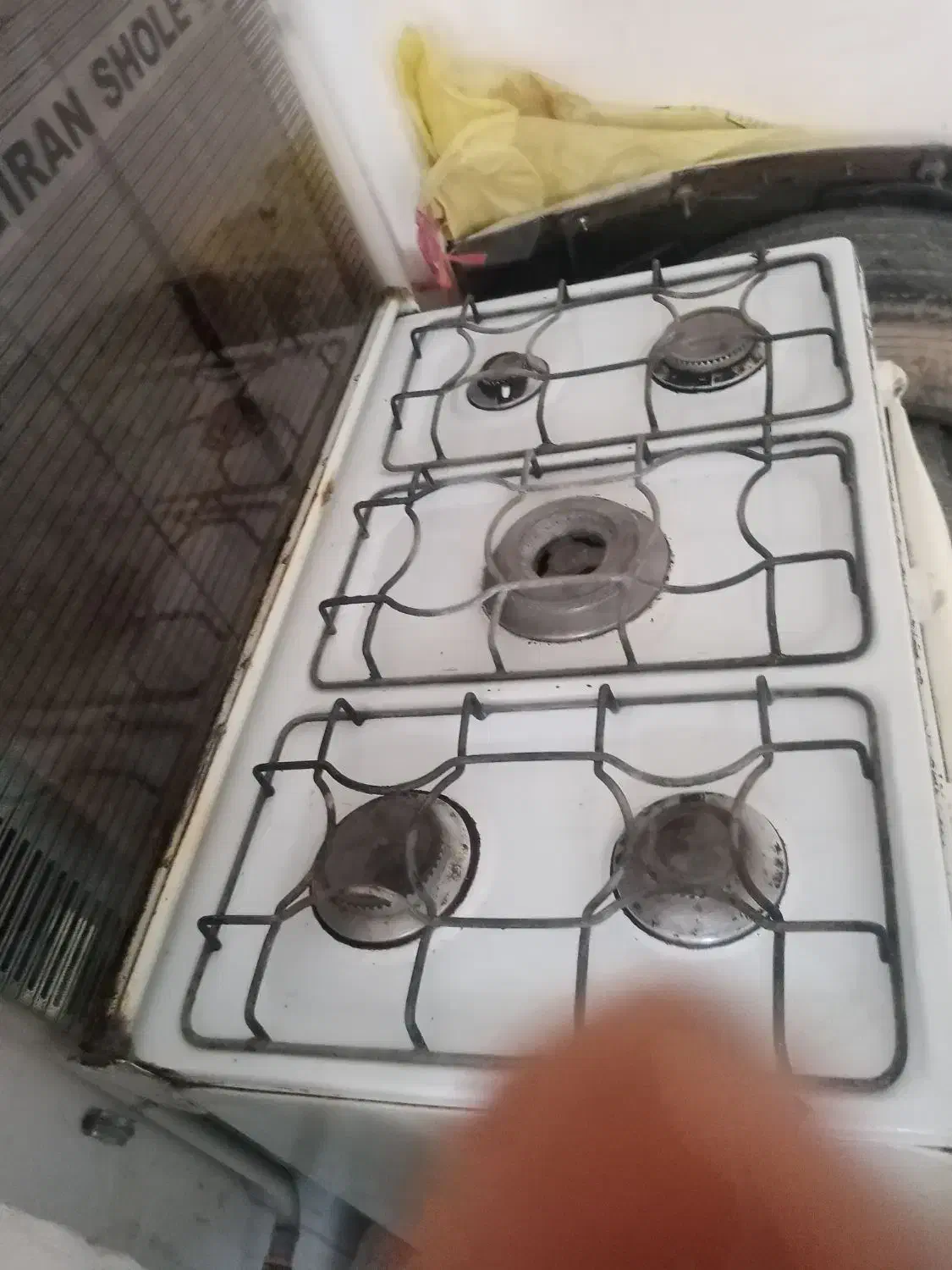 گاز 5شعله تمیز سالم|اجاق گاز و لوازم برقی پخت‌وپز|کاشمر, |دیوار