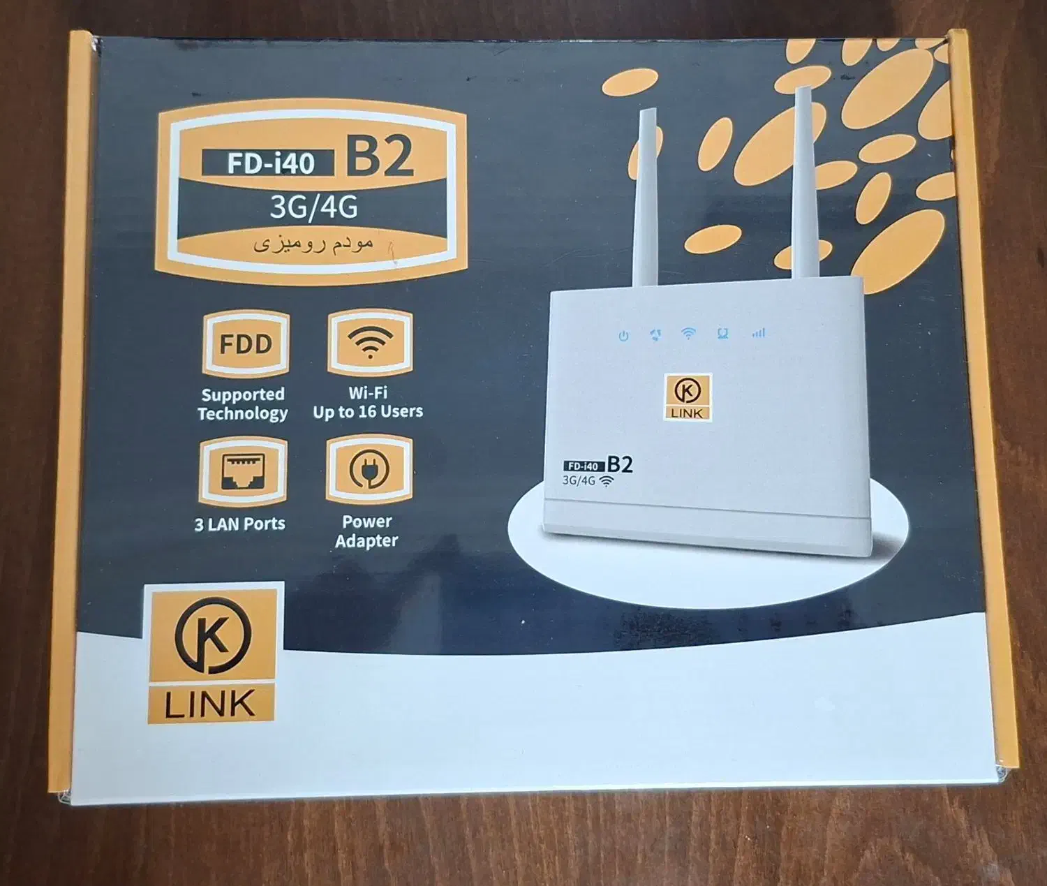 مودم سیمکارتی 4G مدل i40 B2|مودم و تجهیزات شبکه|تهران, تهرانسر شمالی|دیوار