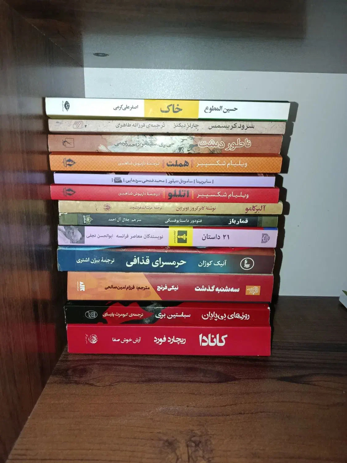 ۱۳ جلد کتاب|کتاب و مجله ادبی|تهران, مولوی|دیوار