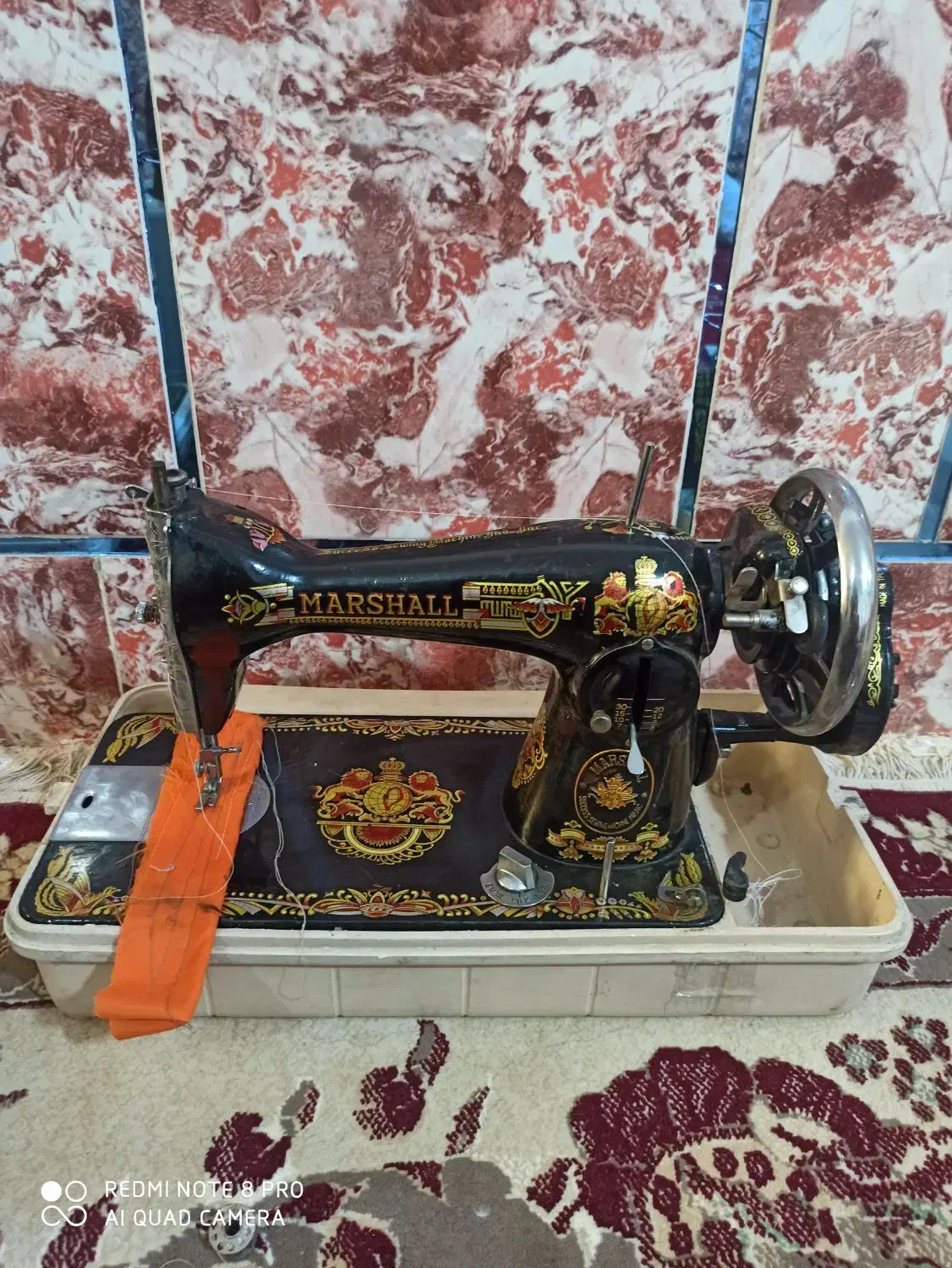 چرخ دستی|چرخ خیاطی و ریسندگی|یاسوج, |دیوار