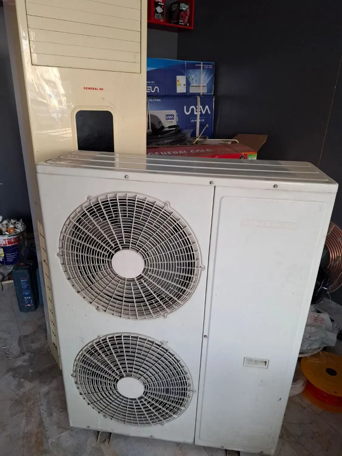 کولر گازی جنرال 60000 ایستاده|کولر گازی و فن‌کوئل|نسیم‌شهر, |دیوار