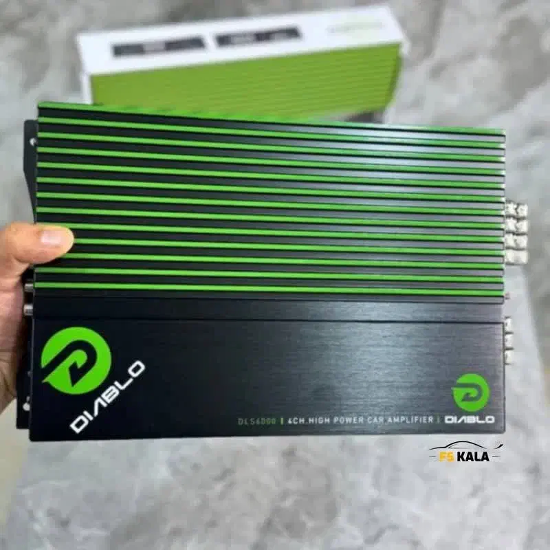 آمپیلی فایر چهار کانال دیابلو 6000 آکبند|قطعات یدکی و لوازم جانبی|کاشان, حاج جمال|دیوار